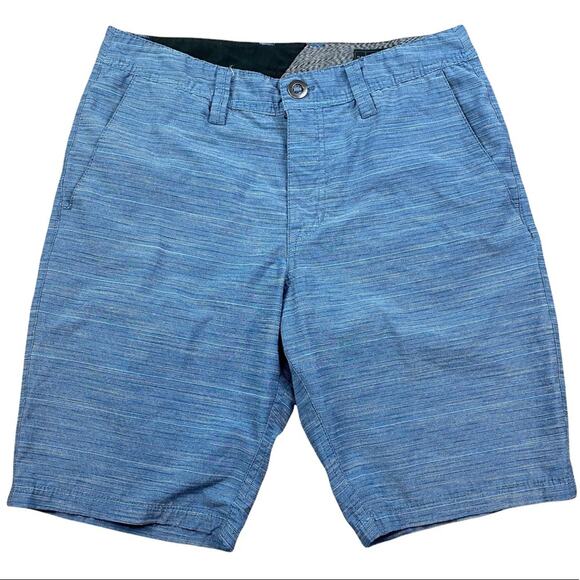 Volcom Chino Shorts Blue Sz 30 - Picture 1 of 4